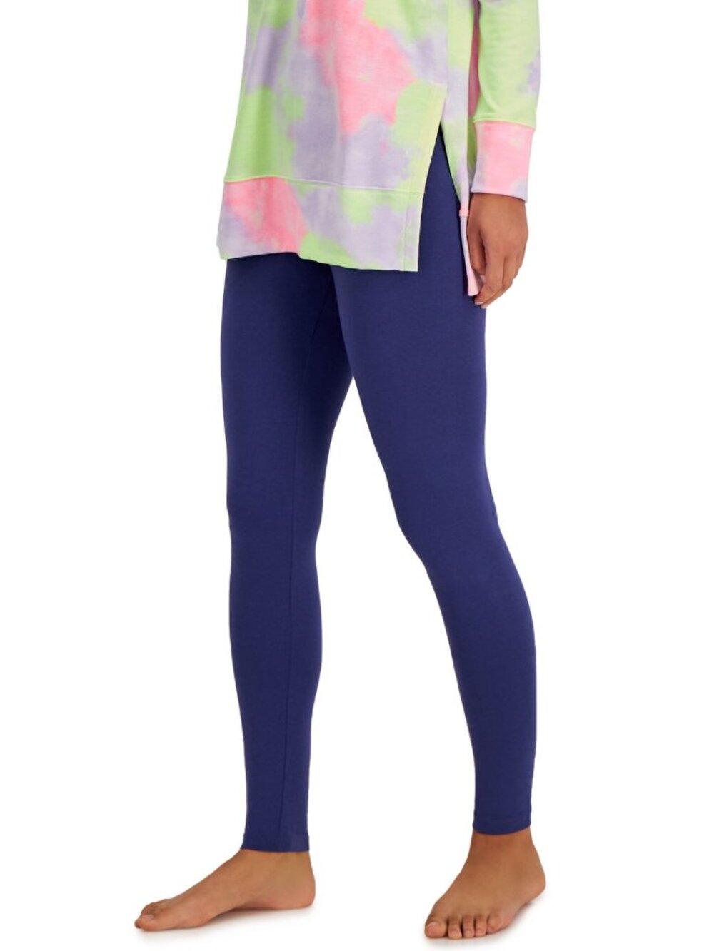 Jenni by Jennifer Moore Womens Cotton Stretch Leggings